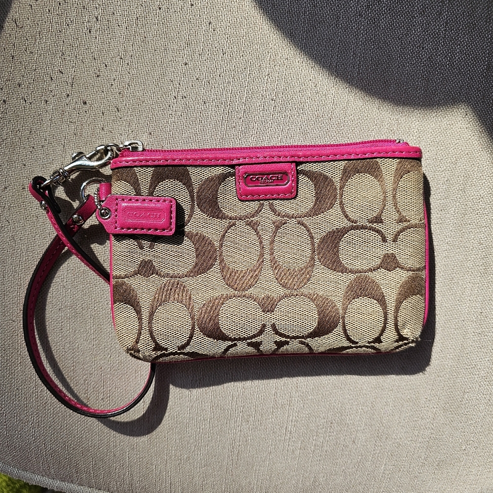 Coach wristlet